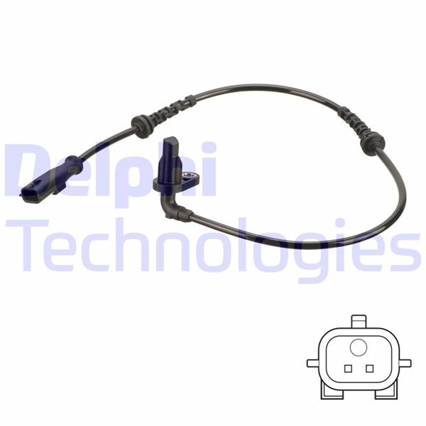 DELPHI SS20818 Abs Sensörü Sol Arka Dacia Duster 10>
