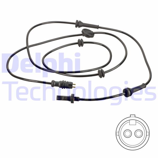DELPHI SS20827 Abs Sensörü Doblo Cargo 03-2001>