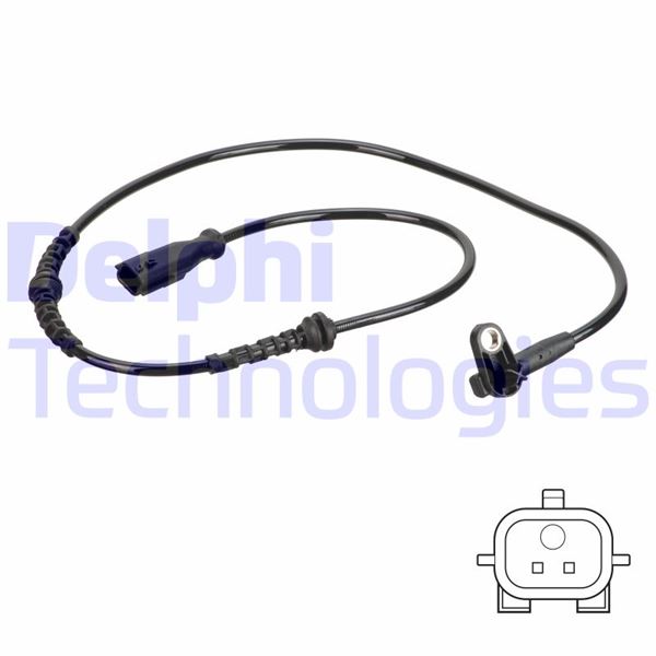 ZAS1305 Abs Sensoru On Sol-Sag Renault Megane Iv 16- / Talisman 15-22