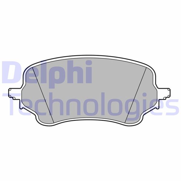 DELPHI LP3648 Ön Fren Balatasi Puma 09-2019>