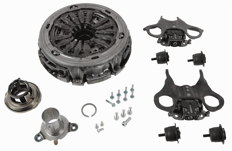 SACHS 3000943010 Debriyaj Seti Kavrama Benzinli Powershift Ford Fiesta 1.0 Ecooboost Otomatik Debriyaj Catallari Ile Beraber