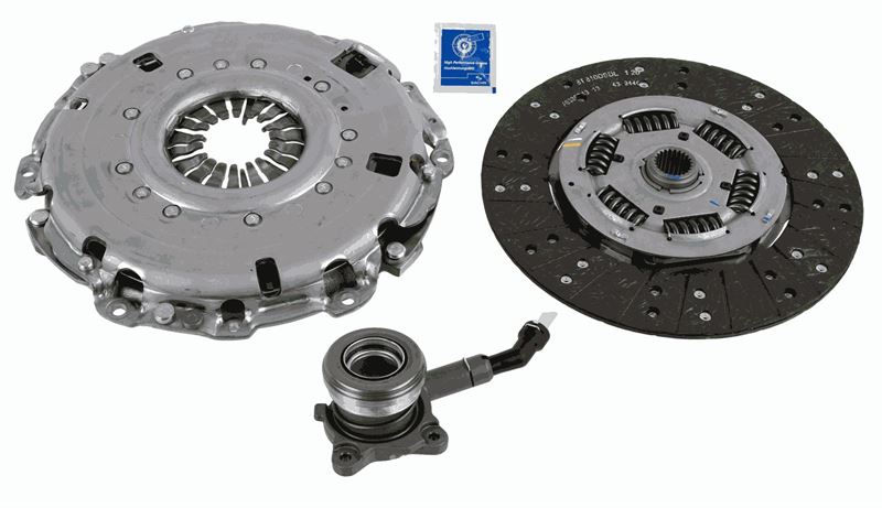 SACHS-3000990537 Debriyaj Seti Yeni Custom Yeni Transit  Tourneo  V362-V363   2.0 Ecoblue 17=> (Rulmanli)