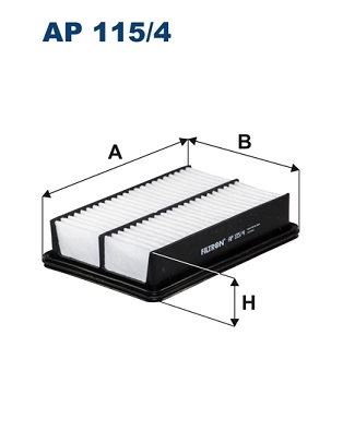 FILTRON AP115.4 Hava Filtre Mazda 3 Bp -Cx-30 Dm