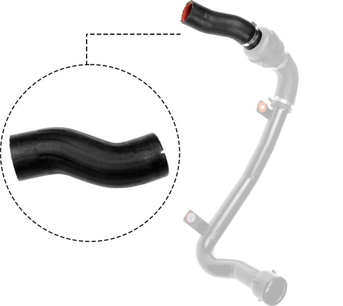GATES 09-1472 Turbo Hortumu Uçtaki Peugeot Boxer Iv-Citroen Jumper Iv 2.0 Hdi Metal Boru Hariç
