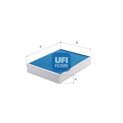 UFI 3414000 Polen Filtresi Karbonlu Jaguar Stype 2.7d 2004-2007 3.0v6 1999-2007 Stype 4.2v8 2002-2007 Stype 4.0v8 1999-2002 Anti Bakteriyel Özelliğe Sahip