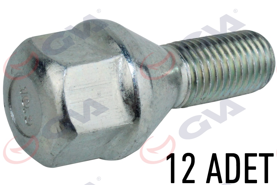 GVA 8810115 Bijon Civatasi Renault 9-11 Çinko Paket 12 Febi 02062