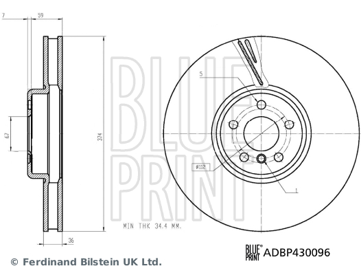 BLUEPRINT ADBP430096 Salincak Burcu İ30 Ii-İ30 Ii Cw