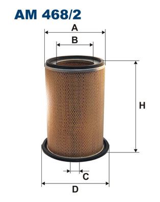 FILTRON AM468.2 Hava Filtresi Mitsubishi Canter