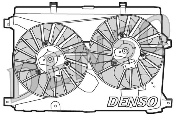 DENSO DER01015 Fan. Radiator Alfa Romeo 159 05-11
