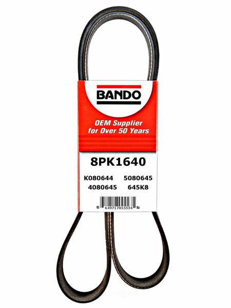 BANDO 8PK1640 V Kayişi Kanalli Şarj Dinamosu Man Tga 04 > Mercedes Citaro Conecto Intouro Cummins
