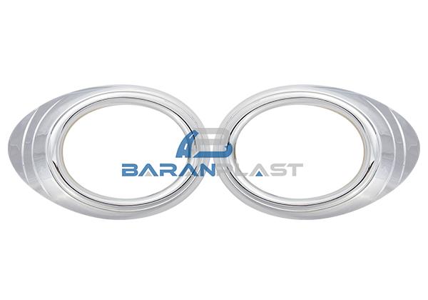BARAN A026 Sis Fari Çerçevesi Krom Ford Connect 09 >