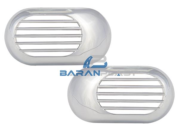 BARAN A025-K Yan Sinyal Çerçevesi Küçük Krom Universal