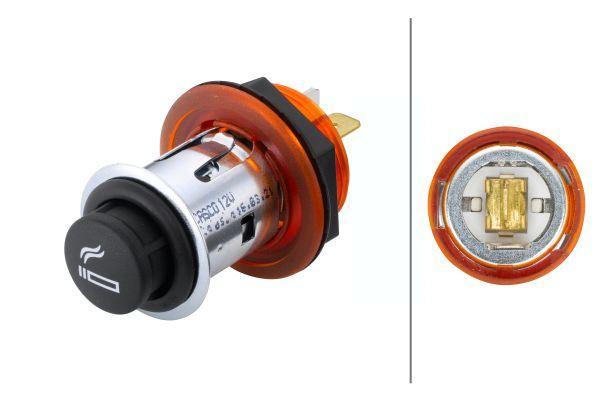 HELLA 8EZ008021041 Çakmak Yassi Soket Kirmizi 12v 10a