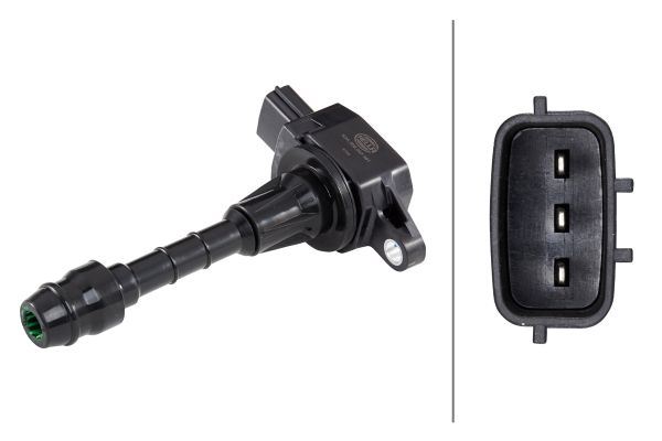 HELLA 5DA358057381 Ateşleme Bobini Nissan Micra 1.2l 1.4l Cr12de Cg12de Cr14de K12 03-10 / Note 1.4l Cr14de E11 06->