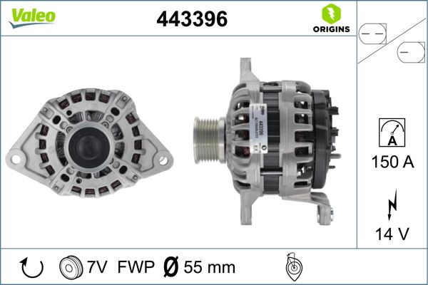 SEG F000BL07CE Alternatör 12v 150a Iveco Daily 14- 2.3 Jtd