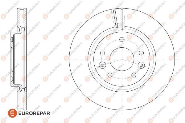 EUROREPAR 1622808580 On Fren Diski Kadjar 15> Qashqai Ii J11 13> X-Trail Iii 14> Tum Motor Tipleri