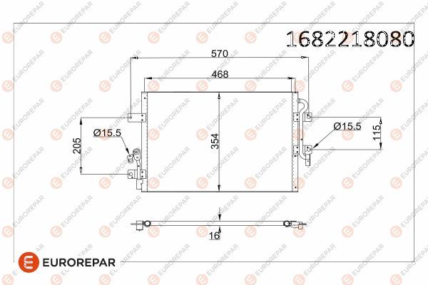 EUROREPAR 1682218080 E:Kli Kondense