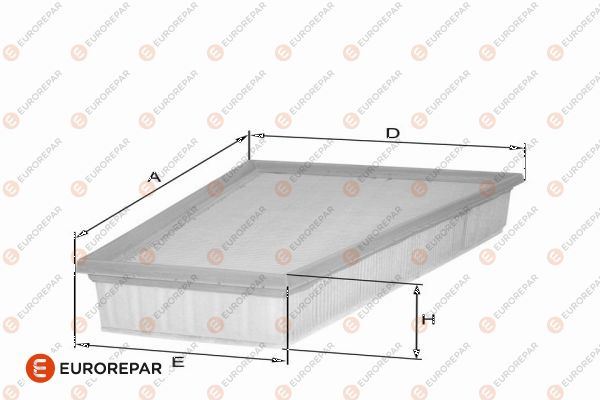EUROREPAR 1682264980 Hava Filtresi Peugeot Partner-P306 00> Citroen Berlingo-Xsara 2.0 Hdi 90 90hp 00>