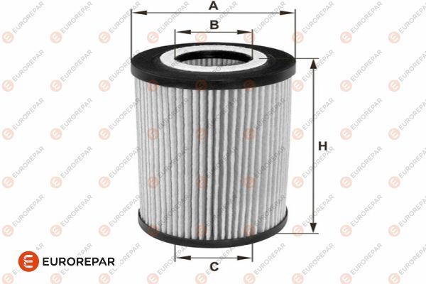 PSA-1682282880 Eurorepar Filtre Yag-(Toyota Corolla 1.33 08 / / Auris 1.33 08/ / Yaris 1.33 08/ / Corolla 13/ 1.6 / Daihatsu Sirion 1.0-1.3 05/)