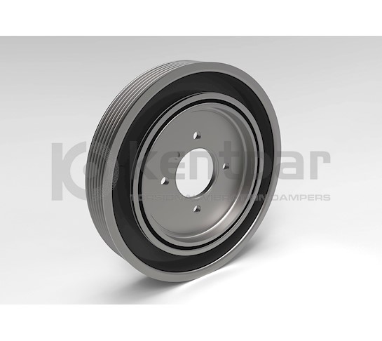 KENTPAR 152K11601 Krank Kasnaği Partner-Exp-Berlingo-Scudo-P206-P306-Xsara-Scudo 1.9d Dw8 Klimasiz 6 Kanal