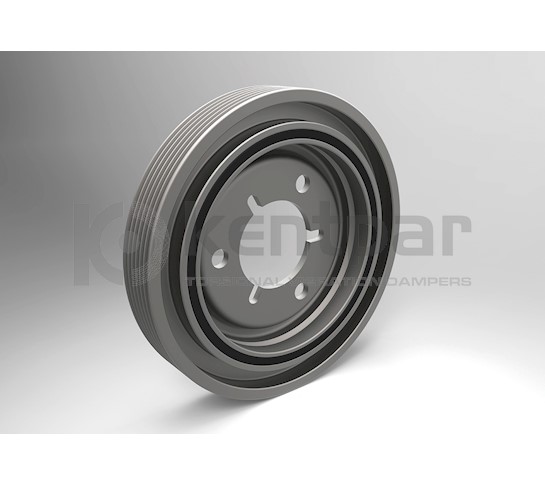 KENTPAR 152K14101 Krank Kasnaği P206-P307-P406-Expert-C5-C8-Jumpy 2.0 Hdi-P307 1.4 16v-1.6 16v-P607-P807 2.0-2.2