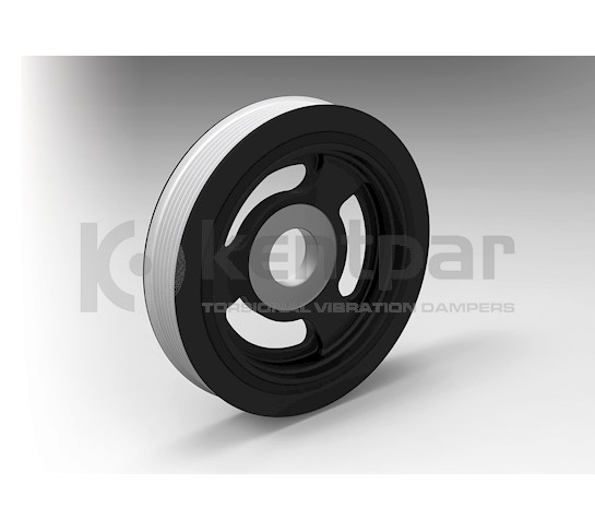 KENTPAR 152K14201 Krank Kasnaği P206-P207-P208-P308-P508-P3008-P5008-Partner-C2-C3-Nemo C4-C5-Berlingo 1.4-1.6 Hdi Ford Focus Ii-Iii - Galaxy - Grand C-Max - Tourneo Connect - Transit 1.6 Tdci