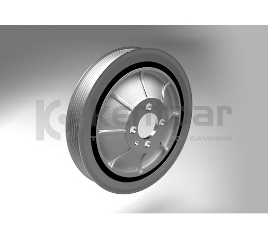 KENTPAR 152K17801 Krank Kasnaği Fiat Egea-Astra H-Lancia Delta Iii-Alfa Mito-Saab 9-3 1.6 1.9 2.0 D