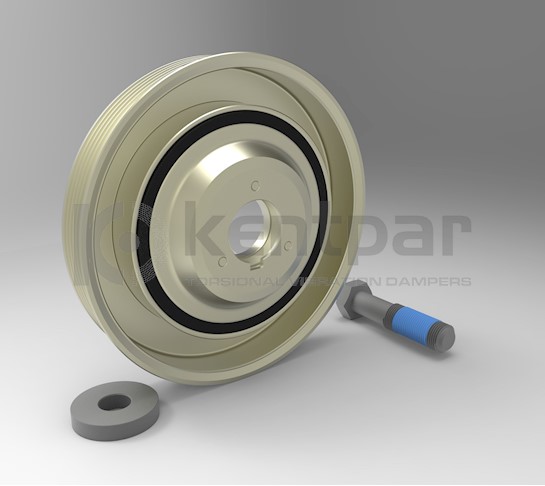 KENTPAR 152K2271S Krank Kasnaği Kit Vivaro C-Zafira Life-P308-P508-P3008-P5008-Expert-Traveller-Jumpy-C4-C5-Ds4-Ds5- Spacetourer-Toyota Proace 2.0 Bluehdi