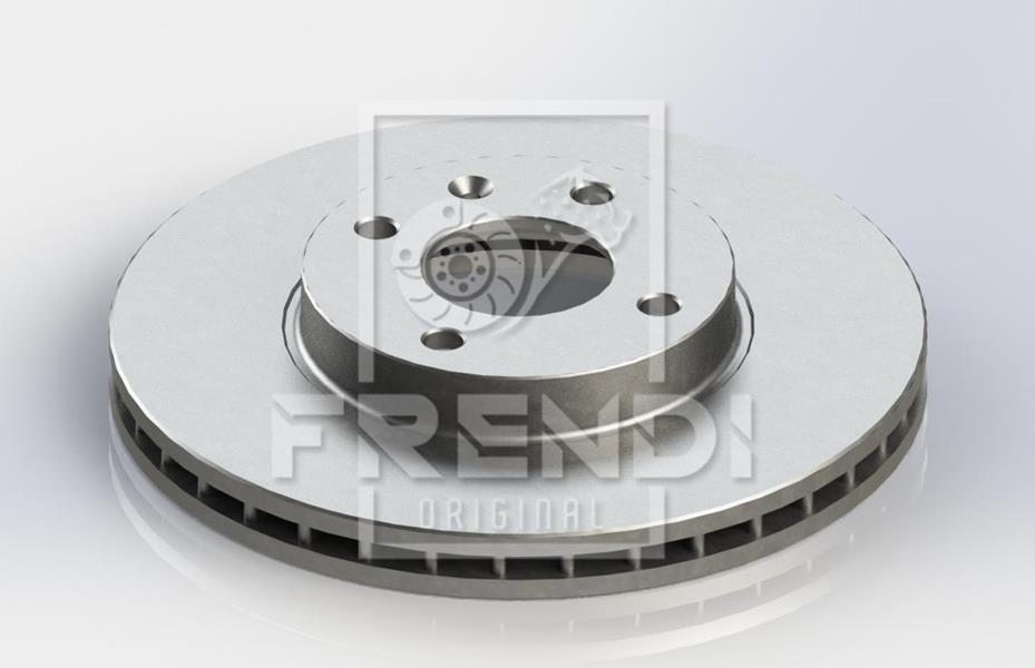 OTOZONE BD5044 Ön Fren Diski Chevrolet Aveo T300 1.2 16v / Aveo T300 1.4 16v 11>14 256x24x60x45.5x4dl Hvl 14 Jant