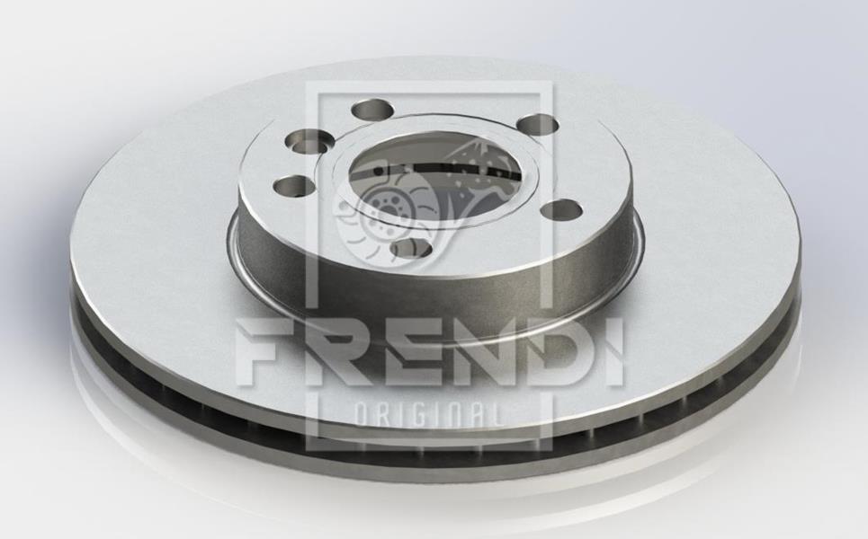 FRENDI 36232 Fren Disk Ön Vw Sharan-Seat Alhambra-Ford Galaxy 95> Diş Çap: 288mm-Kalinlik: 25mm Havali