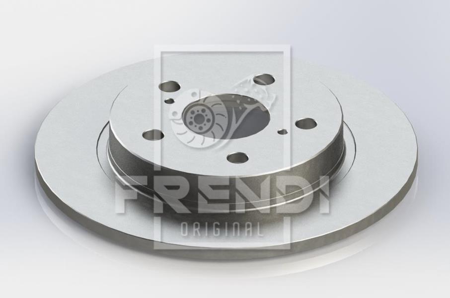 FRENDI 34389 Arka Fren Diski Dolu Tip Toyota Auris Corolla 1.4l 1ndtv Nde150 Nde180 D-4d Dizel 07-> / 1.33l 1nr-Fe Nre180 12-> - 270 Çap X 5 Bijon - Takım Disk Fiyatıdır
