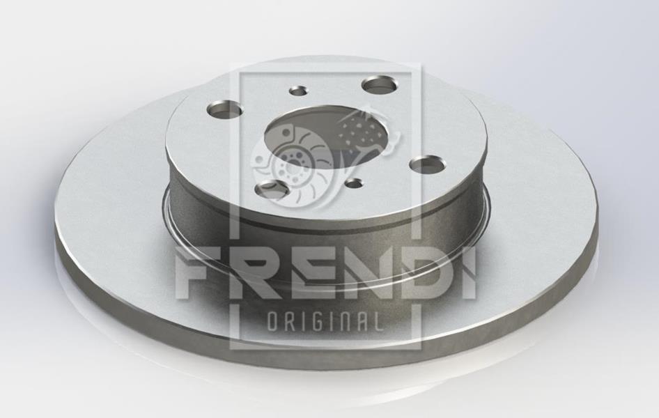 FRENDI 34078 Ön Fren Diski Dolu Tip Toyota Corolla 1.3l 2e Ee90. Ee100 88-98 238 Çap X 4 Bijon - Takım Disk F Iyatıdır