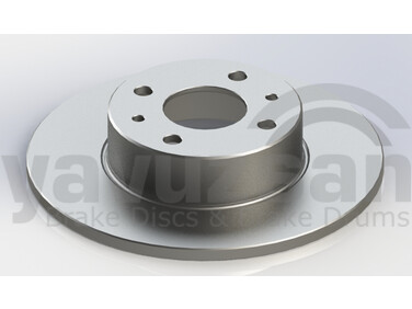 FRENDI 33614 Arka Fren Diski Fiat Bravo Ii 07> Stilo 01> Linea 07> Alfa Romeo Mito 08> Lancia Delta Ii 08> 251.5x10x4dl
