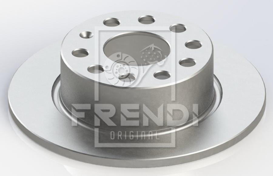 FRENDI 31799 Fren Diski Arka Skoda Octavia Iii 12>20 253x10x61.4