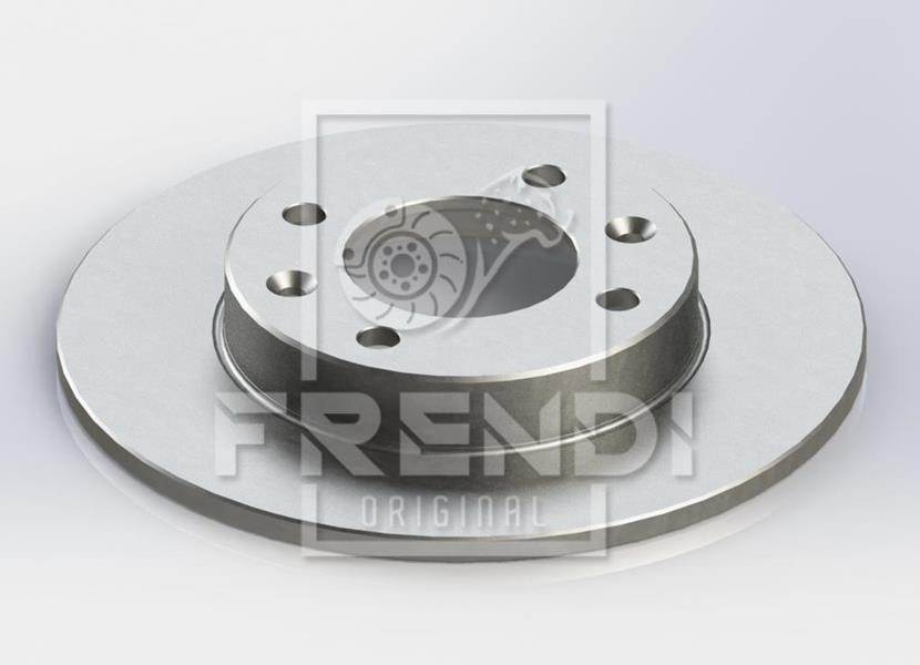 FRENDI 28185 Arka Fren Aynasi Partner-Berlingo 96>P307 00>1007 1.6 07>C3 02>C2 03> Xsara 99> 247x9x4dl