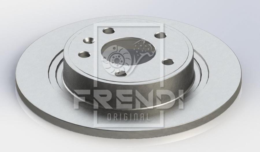 FRENDI 27772 Arka Fren Aynasi 16 Inç Astra J 09 > Zafira C 11 > Cruze 09 > 268.5x12x5dl Dolu 569075