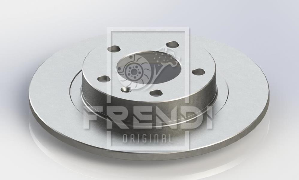 FRENDI 27692 Arka Fren Aynasi Opel Corsa D 06>14 Adam 14>19 Corsa E 14>19 Dolu 264x70x5dl
