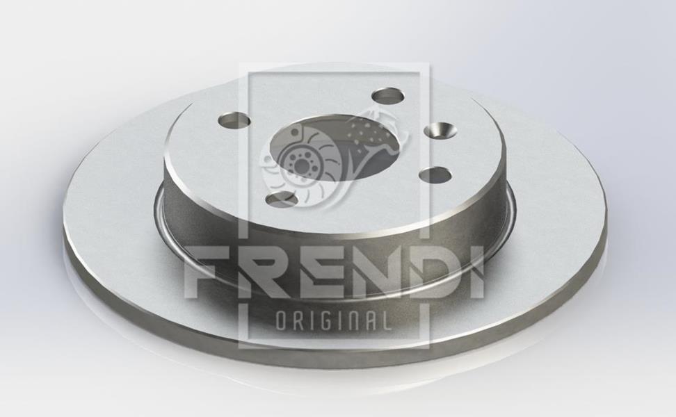 FRENDI 27505 Arka Fren Aynasi Astra G 98 > - Astra H 04 > Meriva A 03 > 240x10x4dl Dolu 9117771-90498304-24432189
