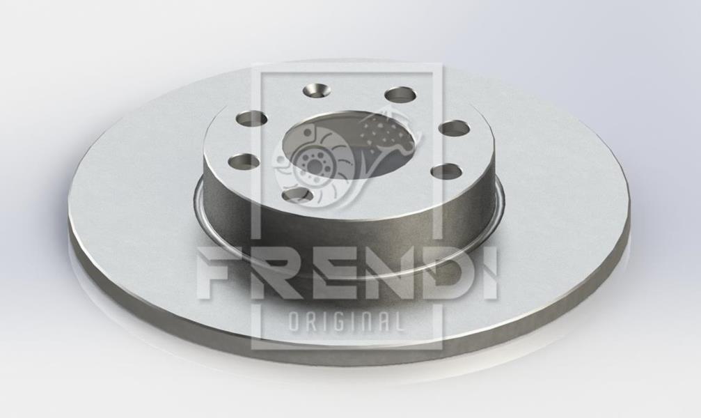 FRENDI 27481 Ön Fren Aynasi Opel Astra G 98>05 Abs Siz Araçlar İçin Dolu 256x60x4dl