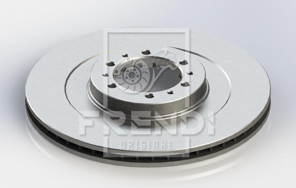 FRENDI 25729 Ön Fren Diski Hava Kanalli Mitsubishi L200 2.5l 4d56int Magnum K74t 4x4 02-05 314 Çap X 6 Bijon - Takım Disk Fiyatıdır