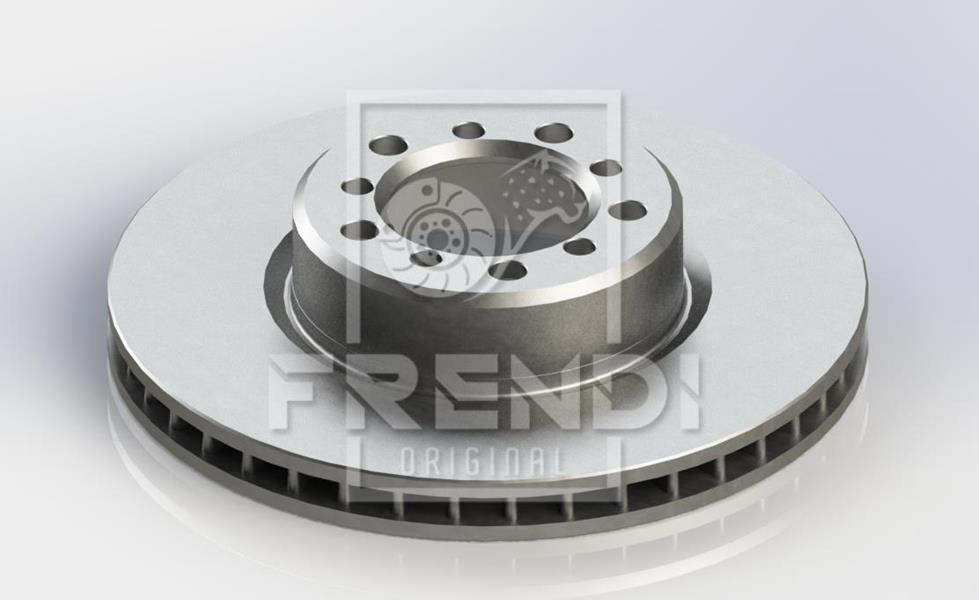 FRENDI 24635 Fren Diski On Mercedes S-Class W126