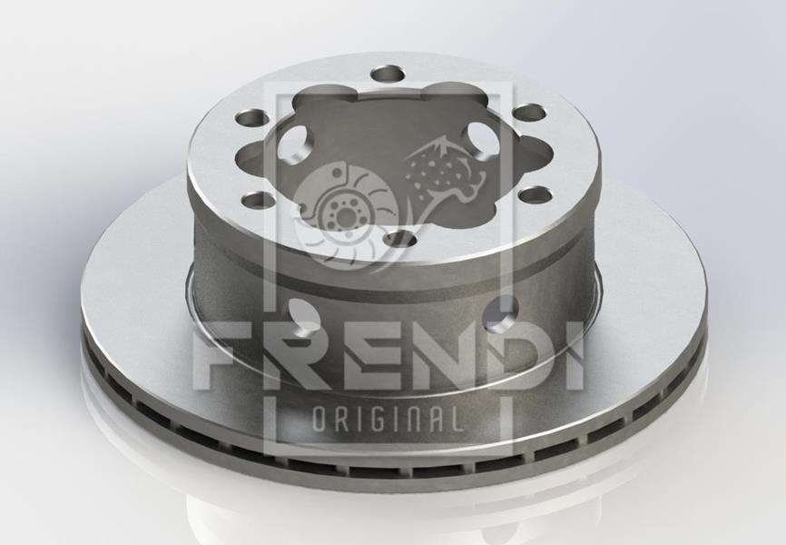 FRENDI 24142 Fren Diski Arka Mercedes Sprinter B901>B904 . Vw Lt 28-35-46 Cift Teker