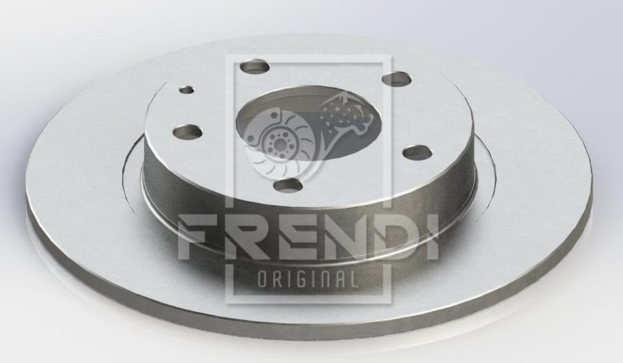 FRENDI 22612 Arka Fren Diski Dolu Tip Mazda 3 1.5l P5 Skyactiv Bm Bn Kasa 14-19 265 Çap X 5 Bijon - Takım D Isk Fiyatıdır