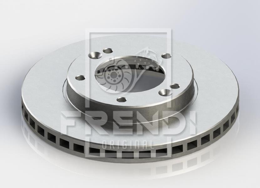 FRENDI 18253 Ön Fren Diski Hava Kanalli Kia Sorento 2.5l D4cb 02-> 302 Çap X 5 Bijon - Takım Disk Fiyatıdır