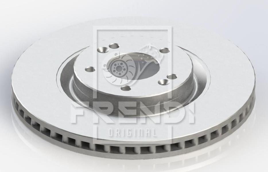 FRENDI 16797 Ön Fren Diski Hava Kanalli Hyundai Tucson 1.6l G4fj D4fe 18-20 / Sportage 1.6l G4fd G4fj D4fe 1 8-20 320 Çap X 5 Bijon Takım Disk Fiyatıdır 19 İnç