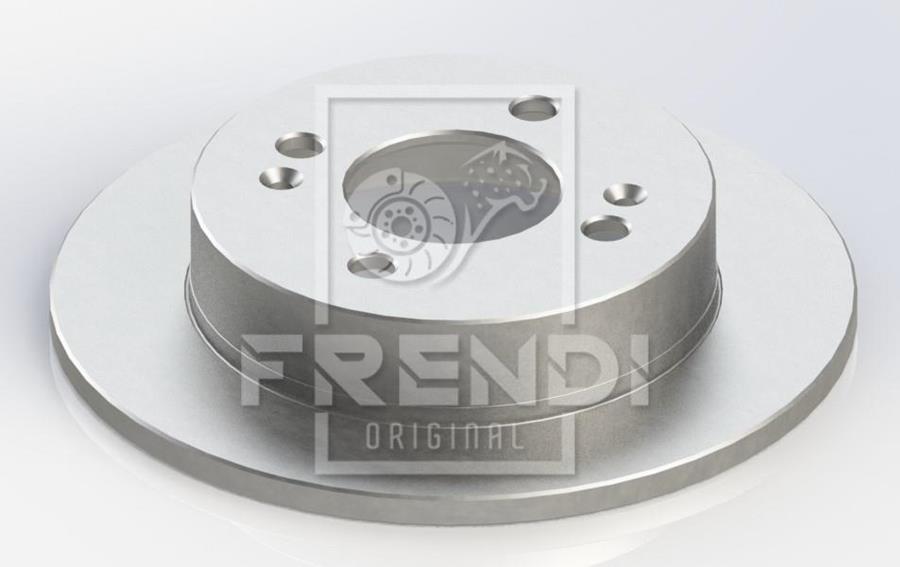 FRENDI 16786 Arka Fren Diski Dolu Tip Hyundai İ10 1.0l 1.2l G3la B3la G4la 13-19 234 Çap X 4 Bijon - Takım Di Sk Fiyatıdır