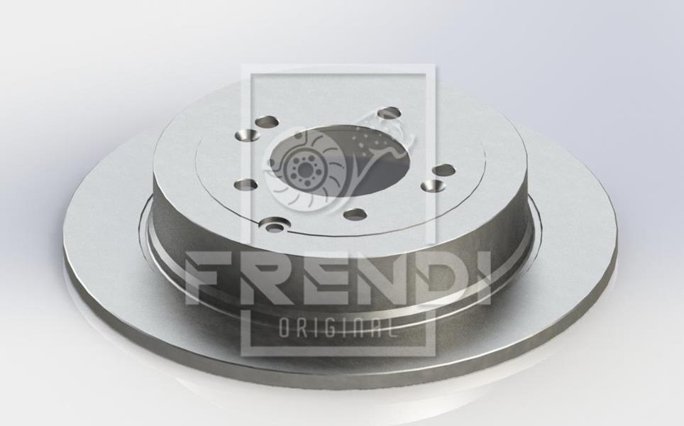 FRENDI 16610 Arka Fren Diski Dolu Tip Hyundai Tucson 1.6l G4fj D4fe 18-20 / Sportage 1.6l G4fd G4fj D4fe 18-20 302 Çap X 5 Bijon - Takım Disk Fiyatıdır 19 İnç