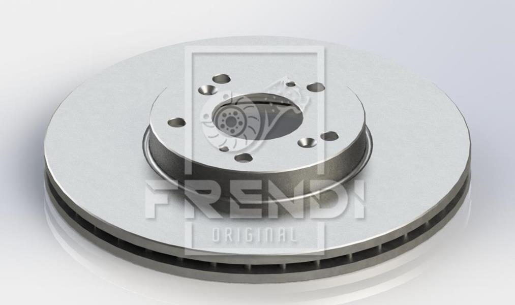 FRENDI 15245 Ön Fren Diski Hava Kanalli Honda Cr-V 2.0l K20a4 Makyajlı Kasa Rd8 Kasa 05-06 - 16 Jant Araçlar Için 300 Çap X 5 Bijon - Takım Disk Fiyatıdır