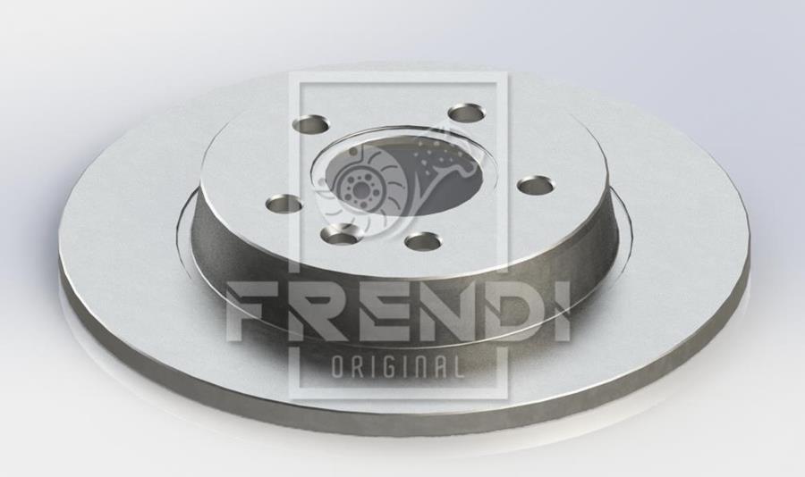 FRENDI 13602 Arka Fren Diski Ayna Focus Ii04>11 C-Max 07>09 Volvo V50 04>12 C30 06>12 C70 Ii 05>1 3 S40 Ii 04>12 17 Jant - 16 Jant Düz 280mm 5 Bijon