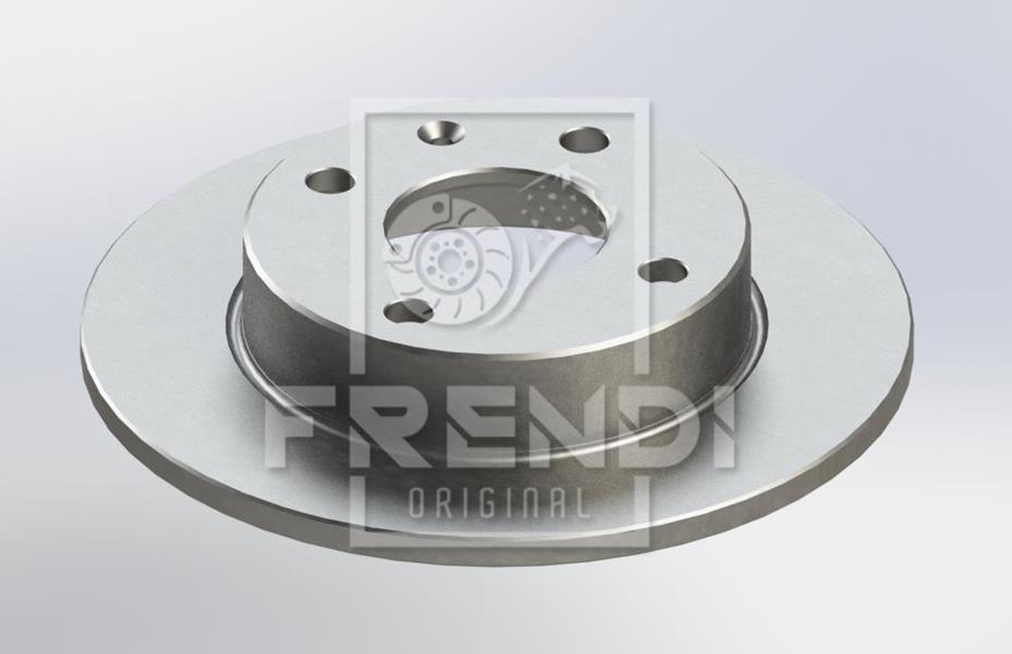 FRENDI 13056 Ön Fren Disk Ayna Duz Escort V 90>92/Escort Vi 92>96/Fiesta Iii 89>97/Orion Iii 90>96 239.45mm